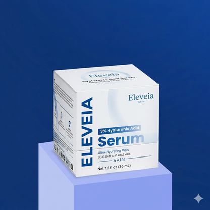 Sérum ultra hydratant à 3% d'acide hyaluronique de Eleveia