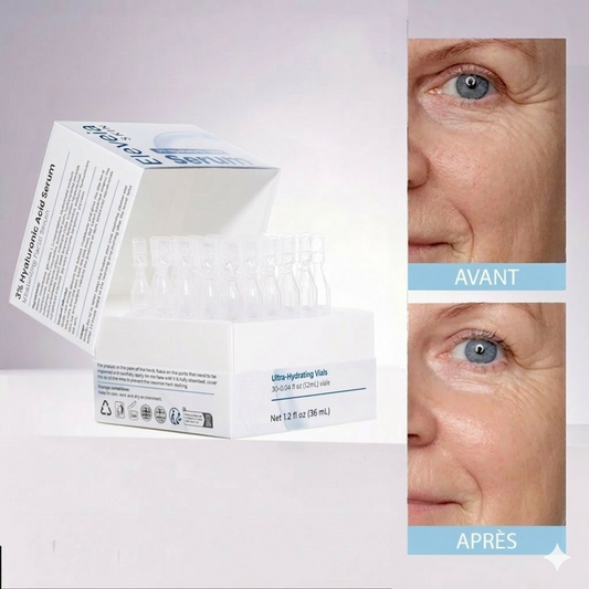 Sérum ultra hydratant à 3% d'acide hyaluronique de Eleveia