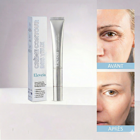 Crème de massage pour le contour des yeux de Eleveia